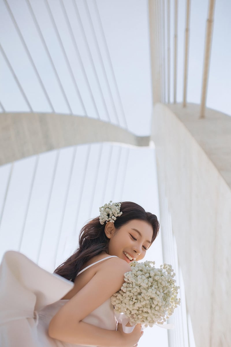 Bride under the stars